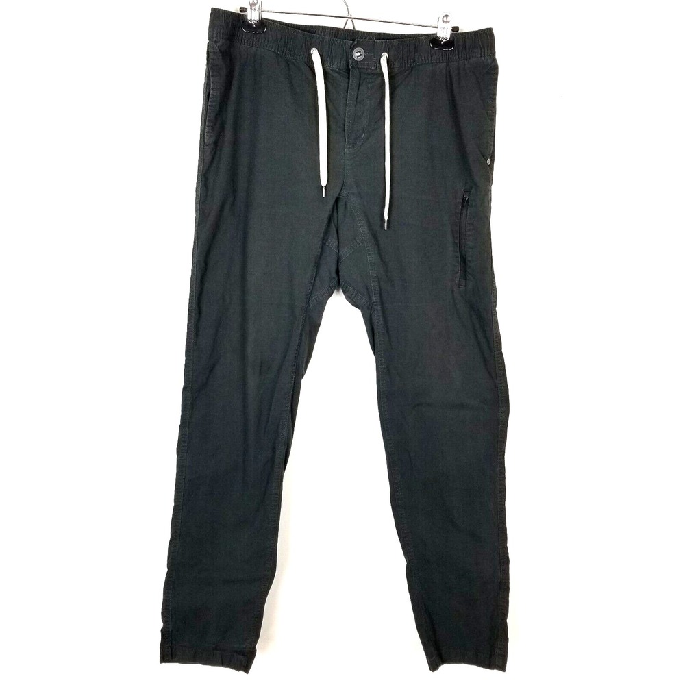 Vuori Men Ripstop Climber Pant Size 36 x‎ 32 (L) Gray Drawstring Waist